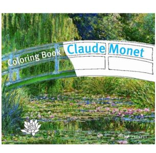 Claude Monet Coloring Book