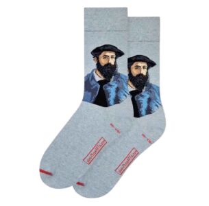 Claude Monet Self-Portrait of Claude Monet with A Beret Socks