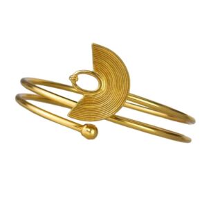 Crescent Bangle Bracelet