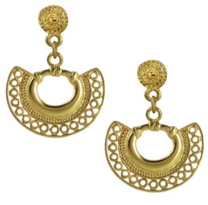 Crescent Dangle Earrings