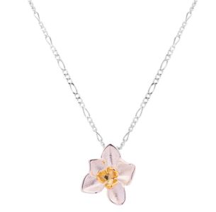 Daffodil Silver Necklace