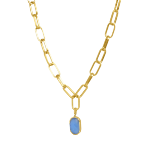 Dean Davidson Celestial Blue Mercer Statement Collar