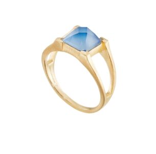Dean Davidson Midnight Blue Petite Plaza Ring