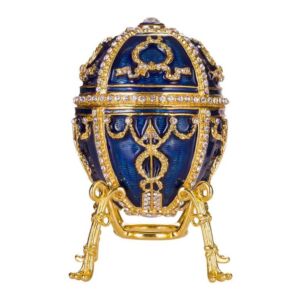 Fabergé Rosebud Blue Egg
