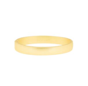 Flat Hinge Gold Bangle