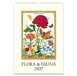 Flora & Fauna 2027 Wall Calendar