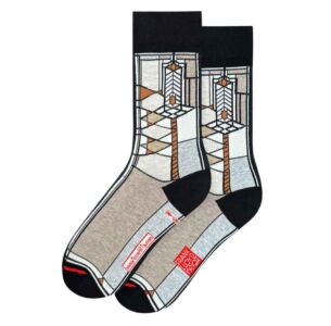 Frank Lloyd Wright Robie Window Socks