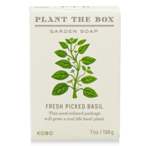 Fresh Picked Basil Plant the Box Bar Soap