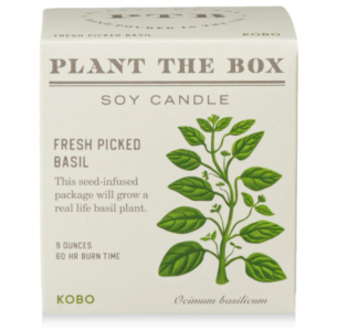Fresh Picked Basil Plant the Box Candle