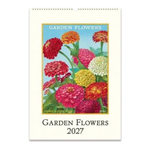 Garden Flowers 2027 Wall Calendar