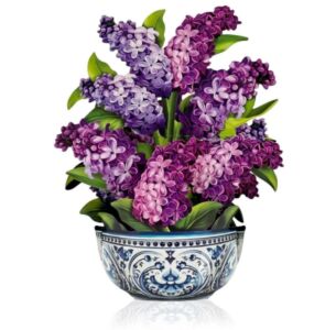Garden Lilacs Pop-Up Flower Bouquet