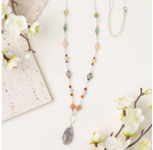 Anne Vaughan Gentle Breeze Statement Necklace