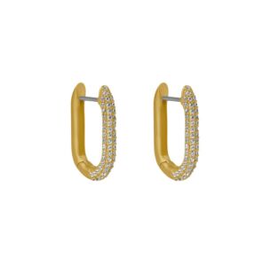 Dean Davidson Juliette Pavé Huggie Hoop Earrings