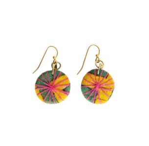 Kantha Threadburst Solo Petite Earrings