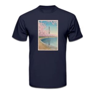 Kawase Hasui Washington Monument at Potomac T-Shirt