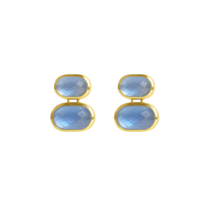 Dean Davidson Mercer Double Gemstone Drop Earrings