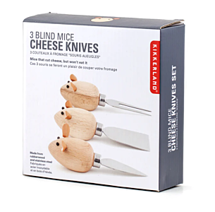 Mouse Cheese Knives - Set Of 3