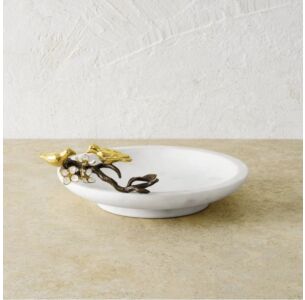 Michael Aram Lovebirds Trinket Dish