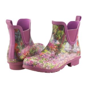 Claude Monet Garden Chelsea Rain Boots