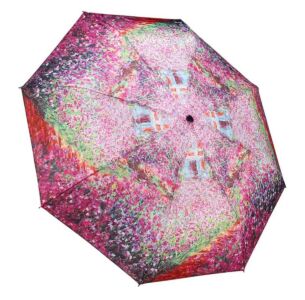 Claude Monet Garden Folding Umbrella