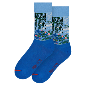 Claude Monet Water Lilies II Socks