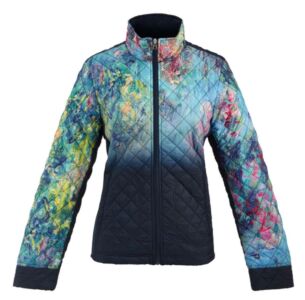 Monet Wisteria Quilted Jacket