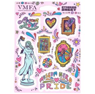 Museum Nerd x VMFA Sticker Sheet