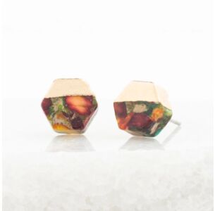 Sedona Stud Earrings in Sunrise Reds