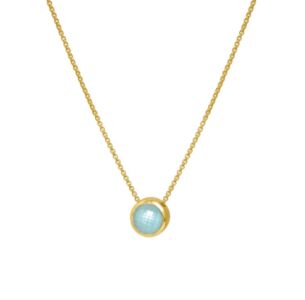 Dean Davidson Iridescent Sky Blue Signature Midi Pendant