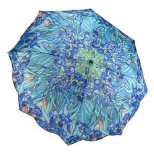 Van Gogh Irises Folding Umbrella