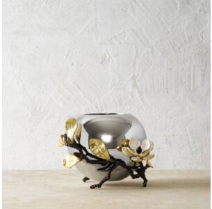 Vintage Bloom Footed Vase - Rose