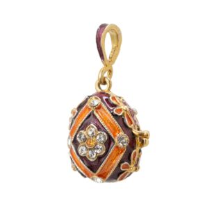 Fabergé Egg Pendant - VT Virginia Tech