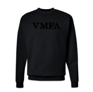 VMFA Logo Black Crewneck Sweatshirt