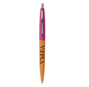 VMFA Logo Two-Tone Pen - Pink/Orange