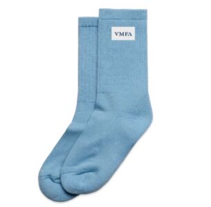 VMFA Logo Blue Socks