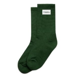 VMFA Logo Forest Green Socks