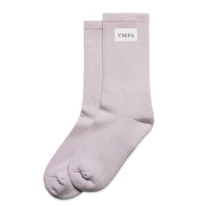 VMFA Logo Orchid Socks