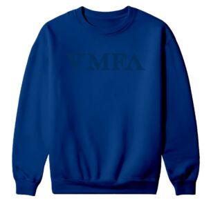 VMFA Logo Royal Crewneck Sweatshirt