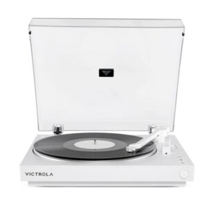 White Automatic Turntable