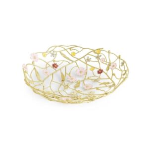 Michael Aram Wildflowers Centerpiece Basket