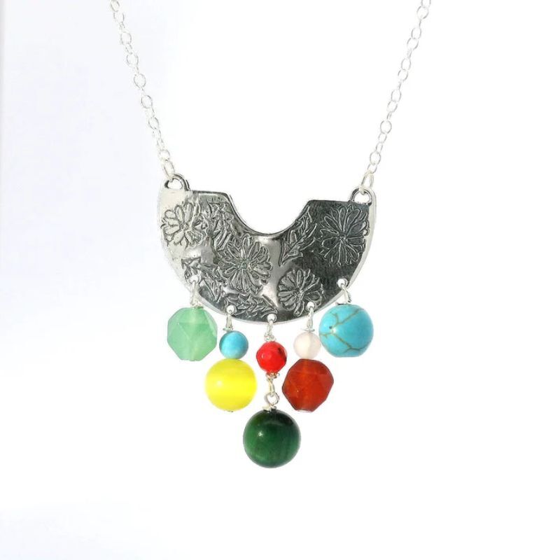 Frida Kahlo Beaded Creole Necklace | VMFA Shop
